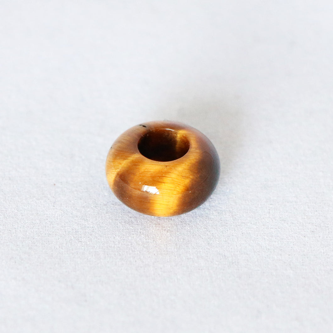 Tiger's Eye Stone Bead - loctician.co.nz