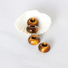 Load image into Gallery viewer, Tiger&#39;s Eye Stone Bead - loctician.co.nz