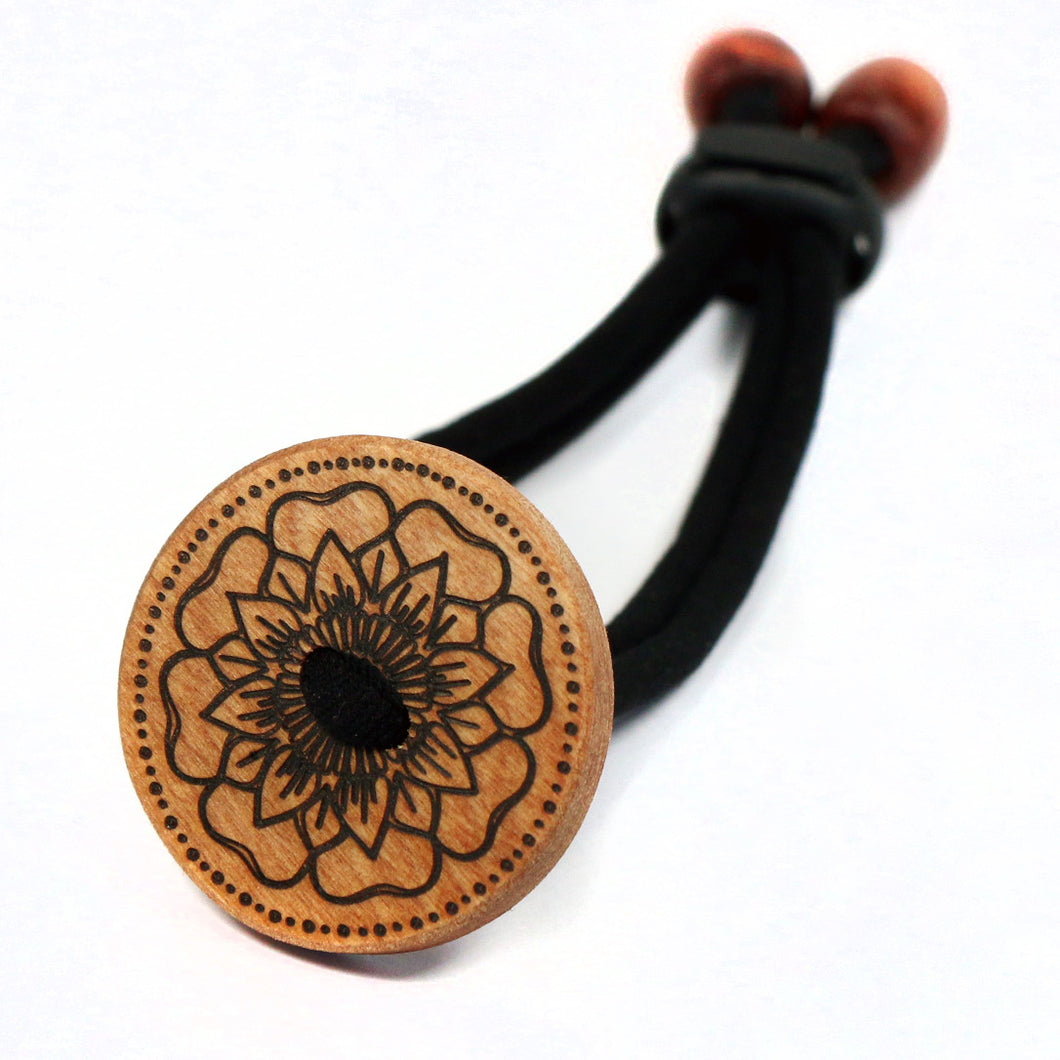 Handmade Rimu Hair Tie - Henna