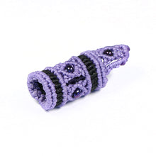 Load image into Gallery viewer, Purple Mirah Macramé Bead - loctician.co.nz