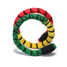 Load image into Gallery viewer, Rasta Dread Tie - Red, Yellow and Green - loctician.co.nz