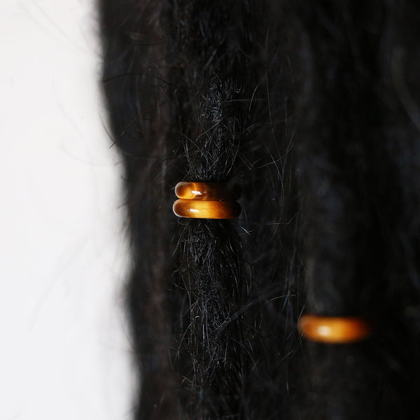Tiger's Eye Stone Ring - loctician.co.nz