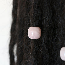 Load image into Gallery viewer, Rose Quartz Stone Bead - loctician.co.nz