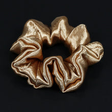 Load image into Gallery viewer, Handmade Scrunchie Liquid Gold