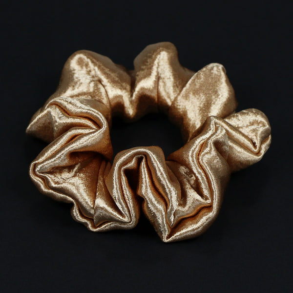 Handmade Scrunchie Liquid Gold