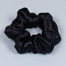 Load image into Gallery viewer, Handmade Scrunchie Midnight Blue