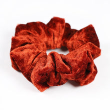 Load image into Gallery viewer, Handmade Scrunchie Hot Cinnamon - loctician.co.nz