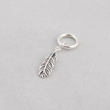 Load image into Gallery viewer, Silver Feather Ring - loctician.co.nz