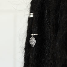 Load image into Gallery viewer, Silver Rose Leaf Ring - loctician.co.nz